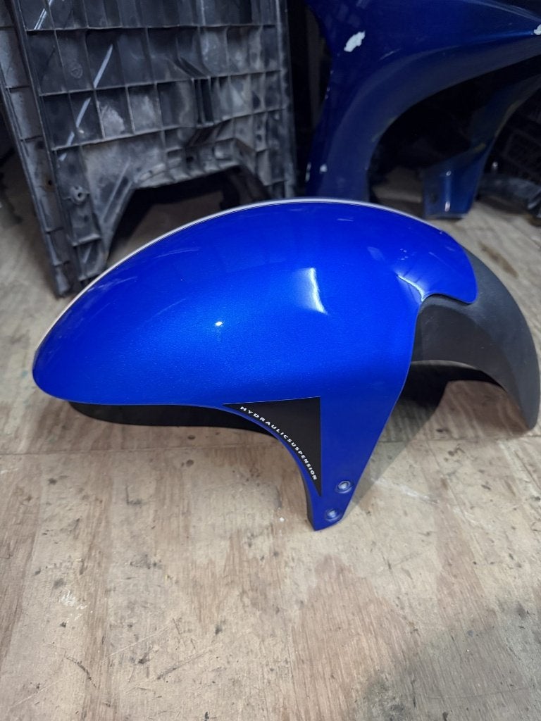 Voorspatbord, blauw (metallic) gilera runner azzurro, Ophalen of Verzenden