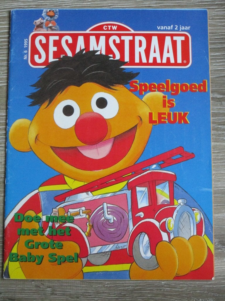 Sesamstraat - Speelgoed is leuk, Ophalen of Verzenden, Gelezen, Fictie algemeen