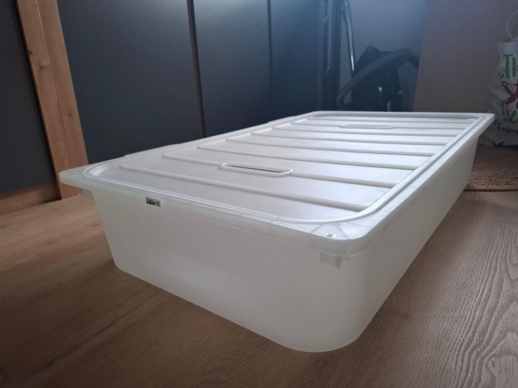 Opbergbox voor onder bank of bed - 92,5x54,5x18 cm, Ophalen