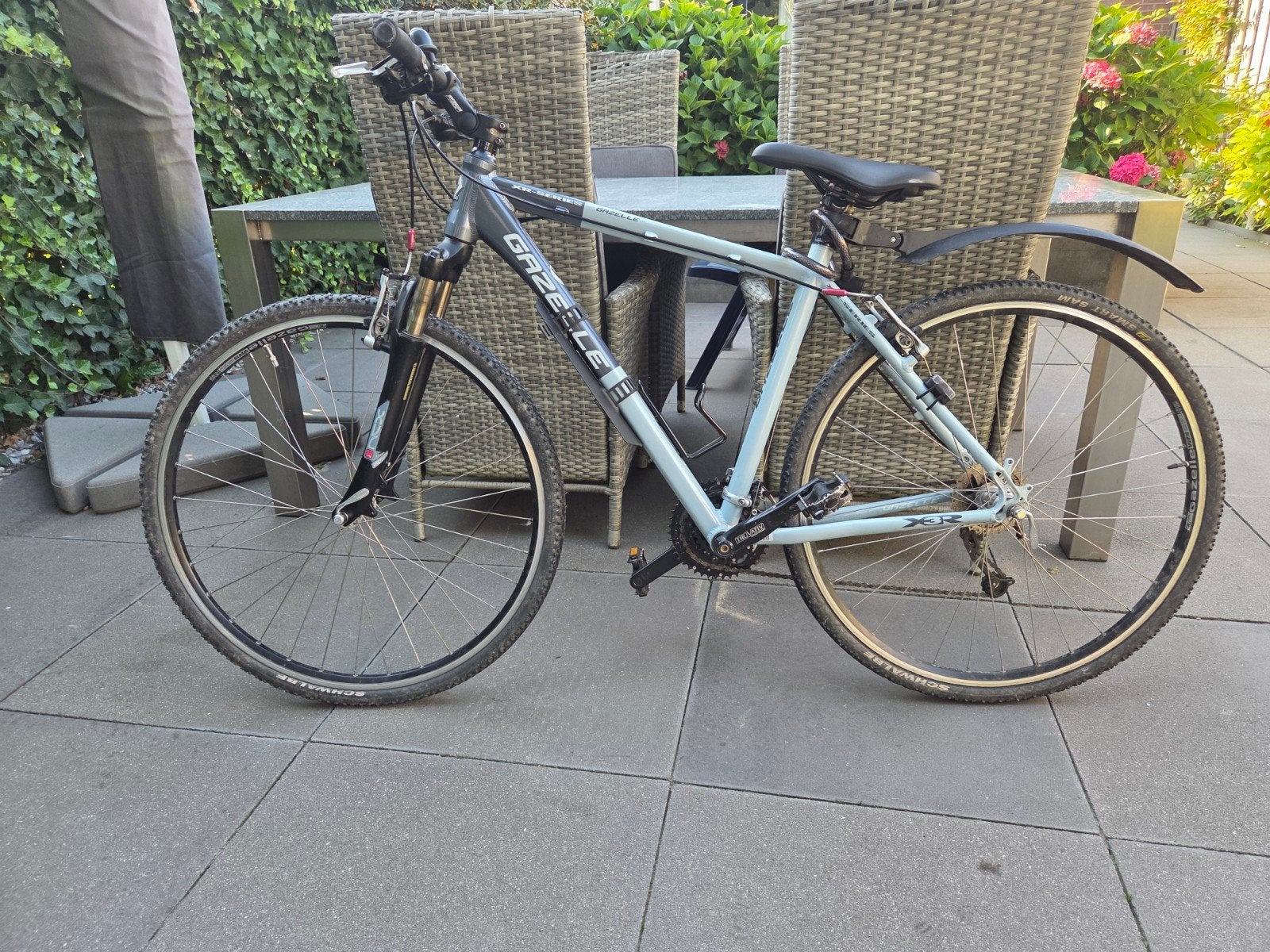 mooie gazelle racefiets, Fietsen en Brommers, Fietsen | Racefietsen, Ophalen, Aluminium, Zo goed als nieuw, Meer dan 20 versnellingen