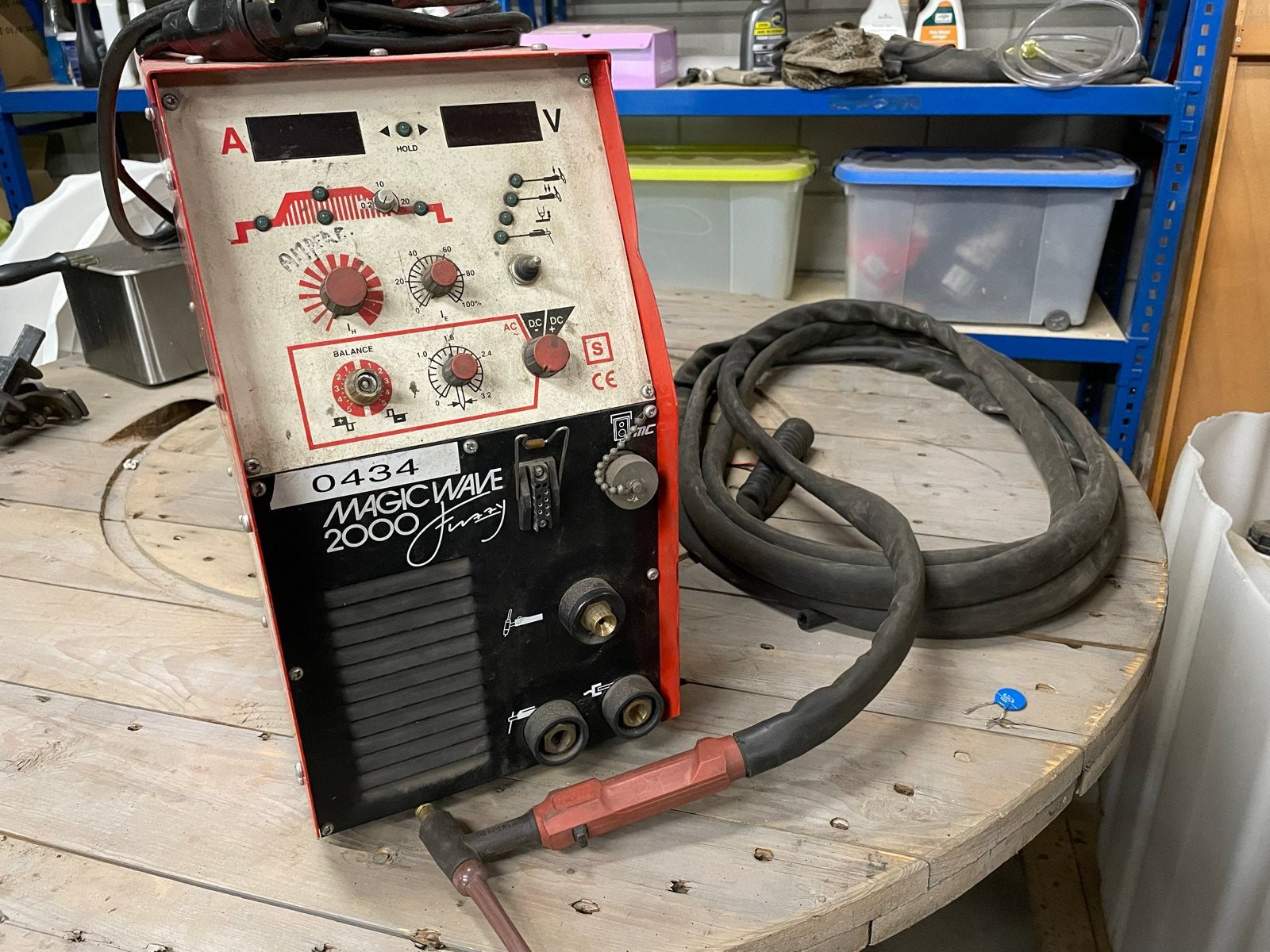 Fronius MagicWave 2000 Fuzzy reparatie, Ophalen