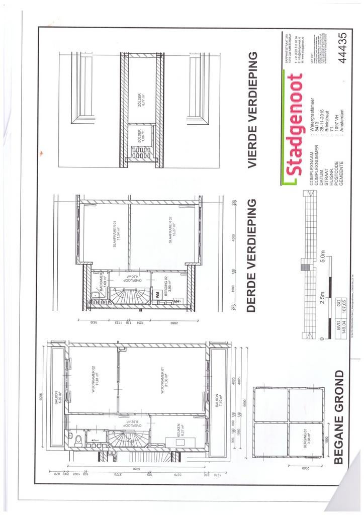 5 kamer woning amsterdam., 90 m², 5 kamers, Amsterdam