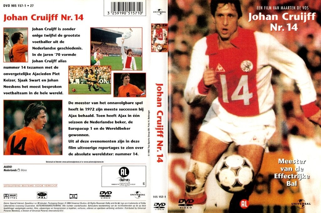 Johan Cruijff Nr. 14, Cursus of Instructie, Voetbal, Alle leeftijden, Ophalen of Verzenden