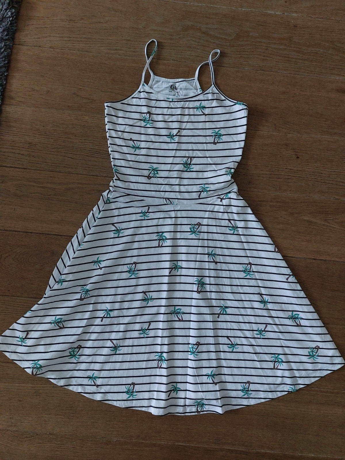 Nieuwe C&A zomerjurk met palmboomprint, Meisje, Nieuw, Ophalen of Verzenden, Cena