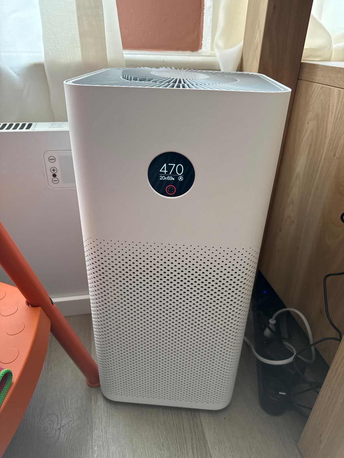 Xiaomi luchtreiniger met display en luchtkwaliteitsmeter, Ophalen, Zo goed als nieuw, Luchtreiniger