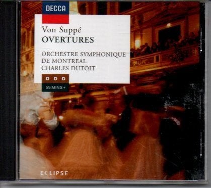 Franz von Suppé - Ouvertures - Charles Dutoit CD, Overige componisten, Ophalen of Verzenden, Zo goed als nieuw, Romantiek