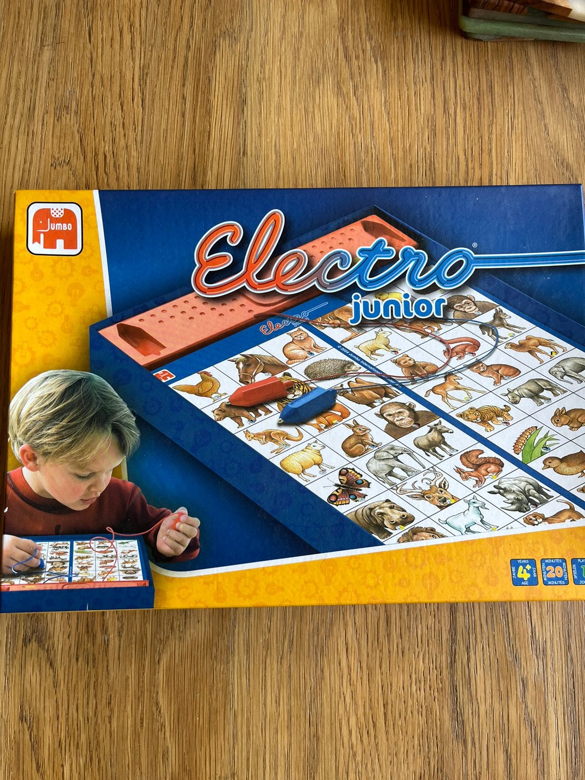 Electro junior spel van jumbo, Ophalen of Verzenden, Gebruikt, Ontdekken
