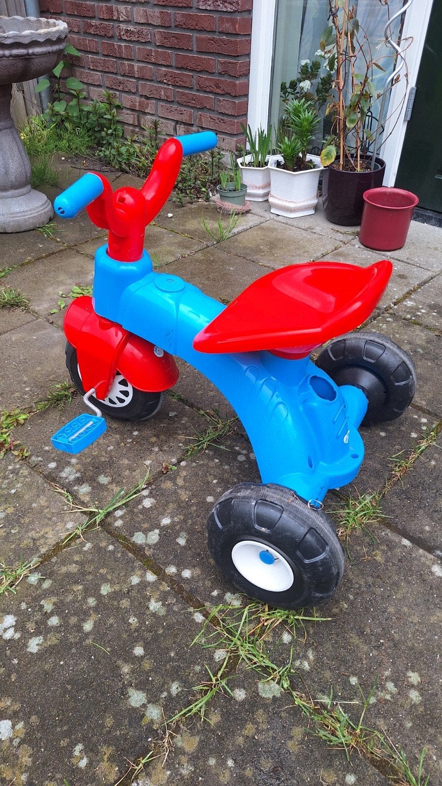 Kinderloopfiets/driewieler rood/blauw, Ophalen of Verzenden, Minder dan 16 inch