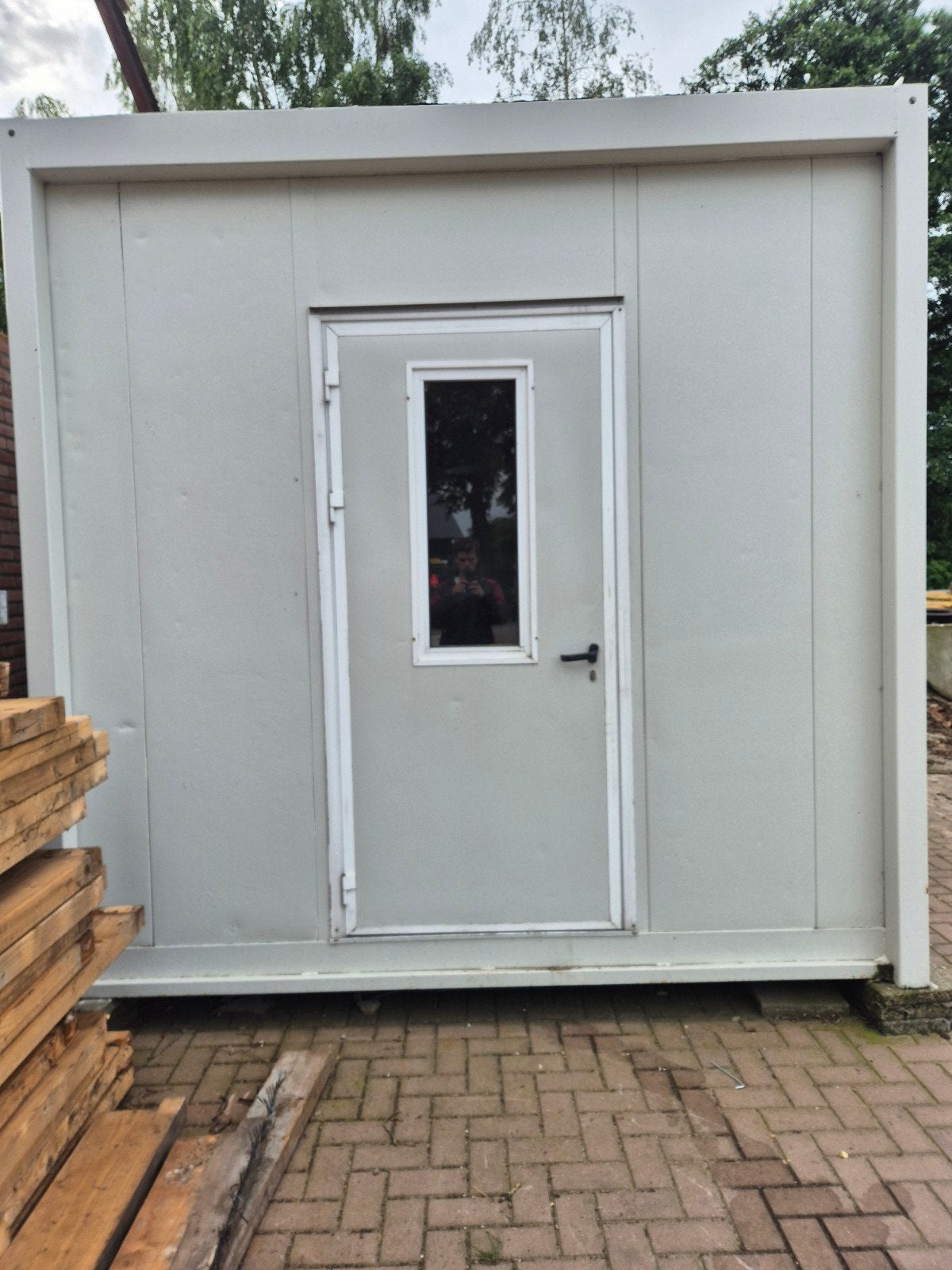 Kantoorunit | schaftunit | unit 6x3 meter, Ophalen of Verzenden