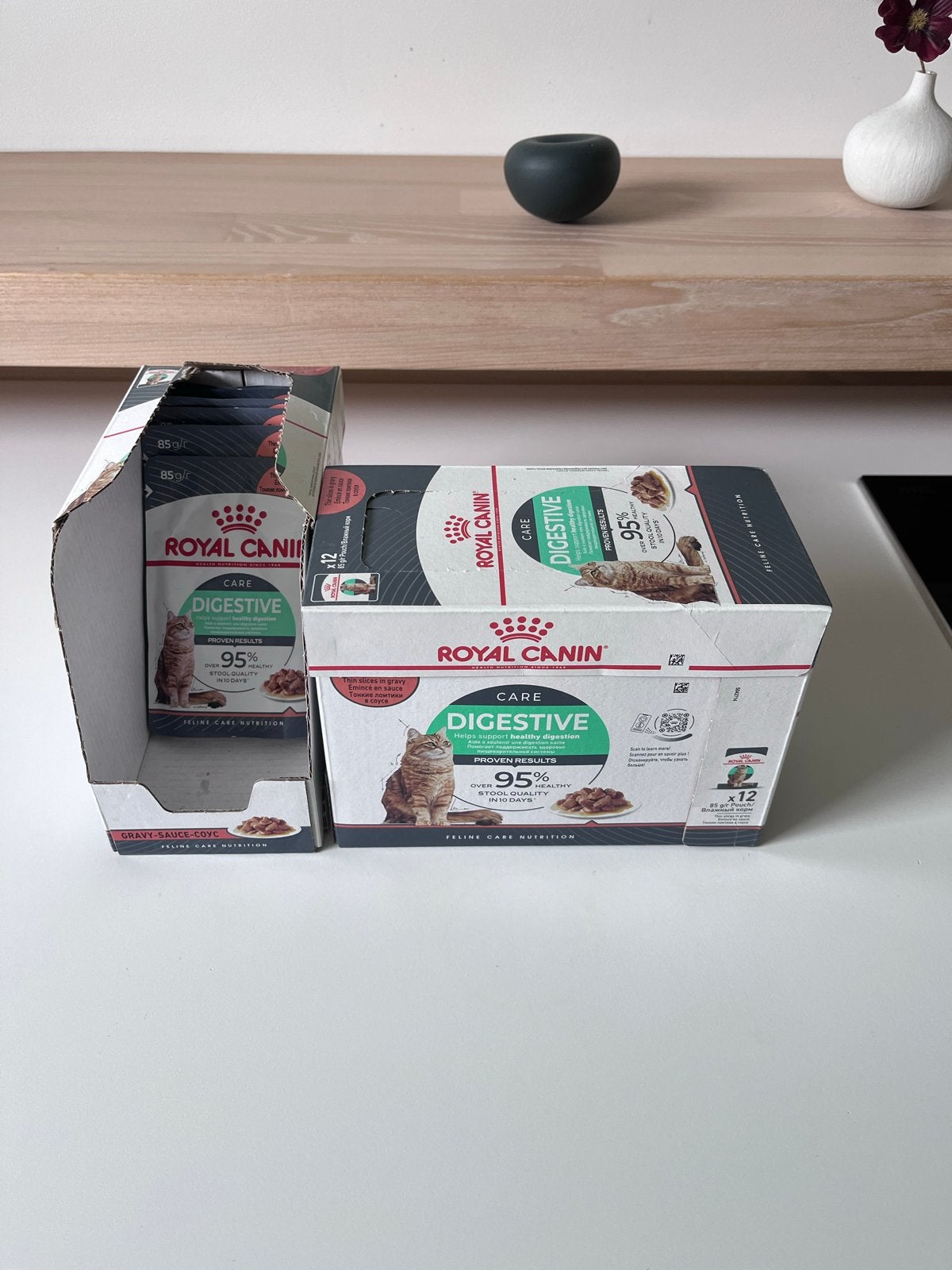 🐈‍⬛ Kat Royal Canin digestieve natvoer, Ophalen, Kat