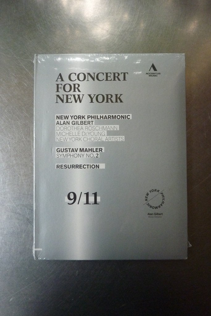 A Concert For New York 9/11 Alan Gilbert NIEUW NTSC, Alle leeftijden, Ophalen of Verzenden, Nieuw in verpakking, Concert