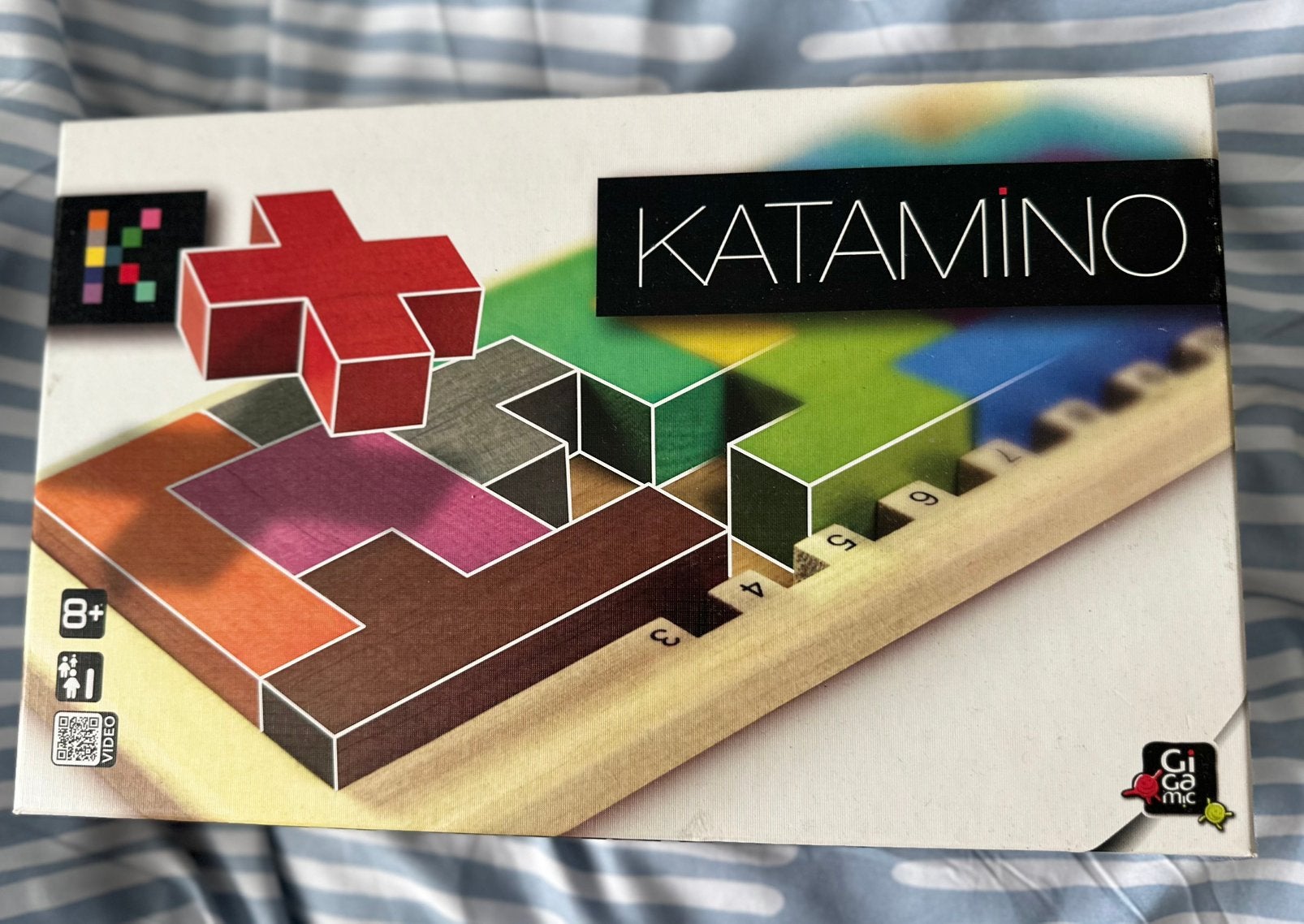 Katamino,denkspel/ puzzel, Ophalen of Verzenden, Minder dan 500 stukjes, Zo goed als nieuw, Overige typen