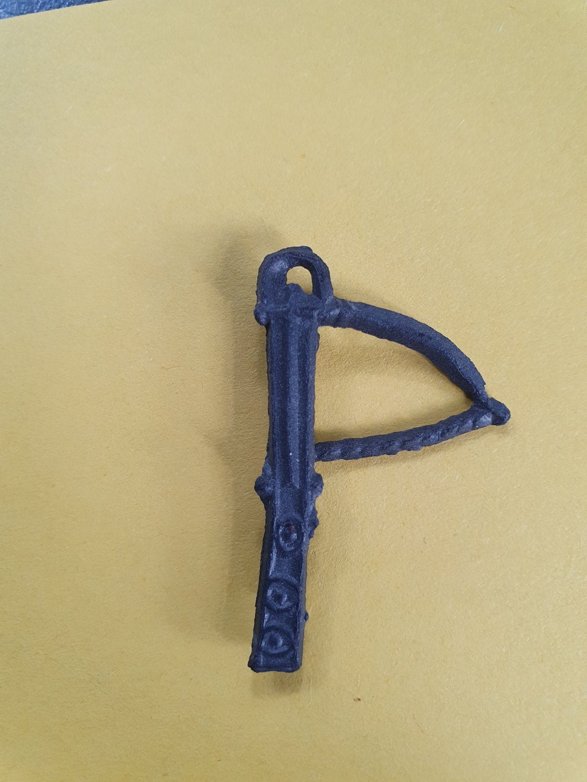Pelgrim insigne kruisboog!, Antiek en Kunst, Ophalen of Verzenden