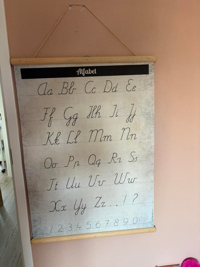 Postet alfabet, Ophalen of Verzenden, Zo goed als nieuw