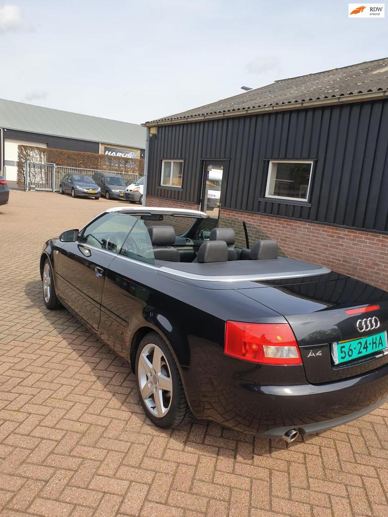 Audi A4 Cabriolet 2.4 V6, Auto's, Audi, Voorwielaandrijving, Gebruikt, Cabriolet, 4 stoelen