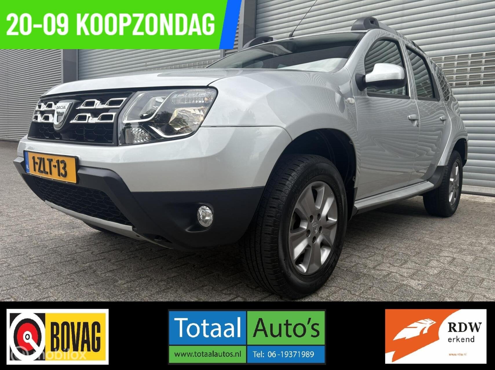 Dacia Duster 1.2 TCe 4x2 Prestige*NAVI*CRUISE*NEDERL*TREKH., Auto's, Voorwielaandrijving, Euro 5, 125 pk, Gebruikt