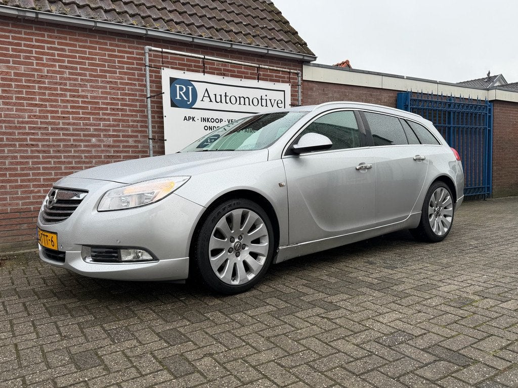 Opel Insignia Sports Tourer 1.4 T EcoF. Sport (bj 2012), Auto's, Euro 5, Gebruikt, 4 cilinders, Metallic lak