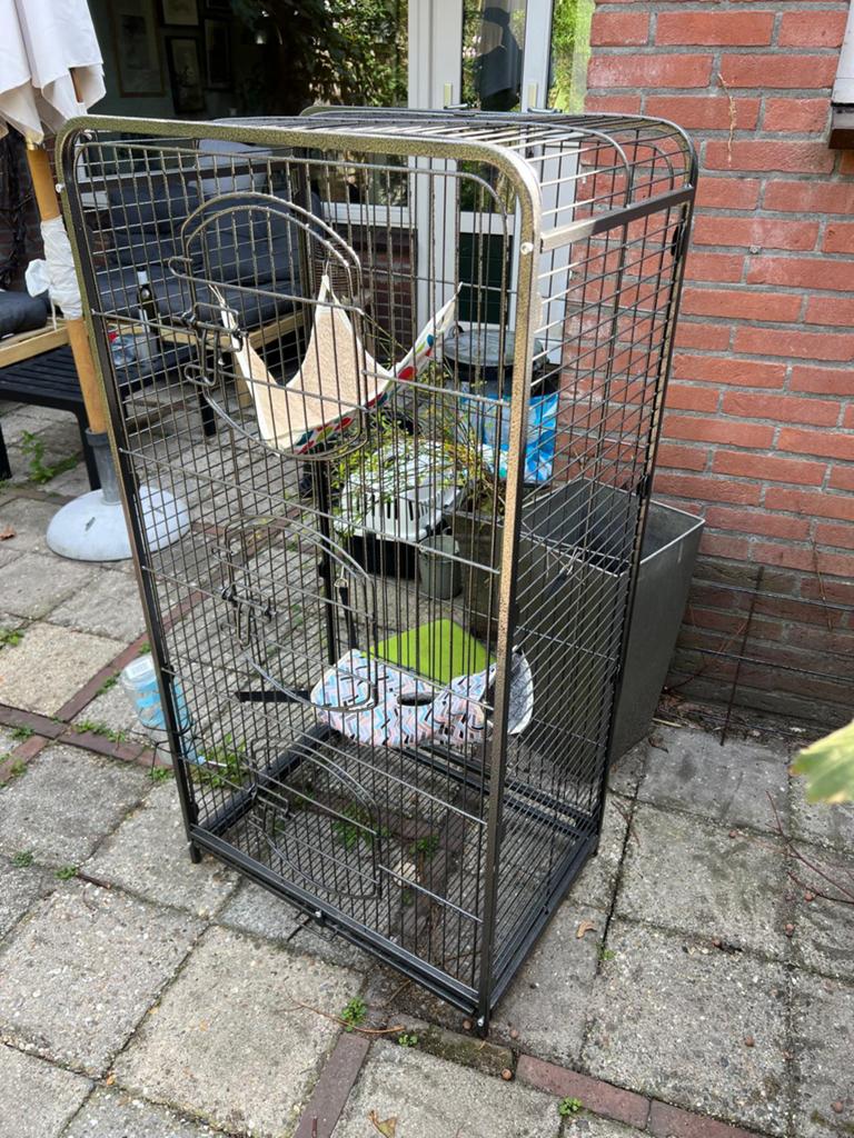 Kooi voor fretten/ ratten / papegaai etc, Kooi, Minder dan 75 cm, Ophalen of Verzenden, Zo goed als nieuw