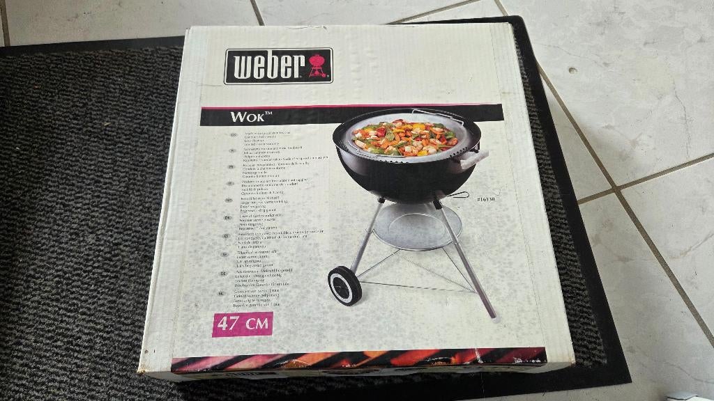 Weber barbecue wok 47cm, Ophalen of Verzenden, Nieuw, WEBER