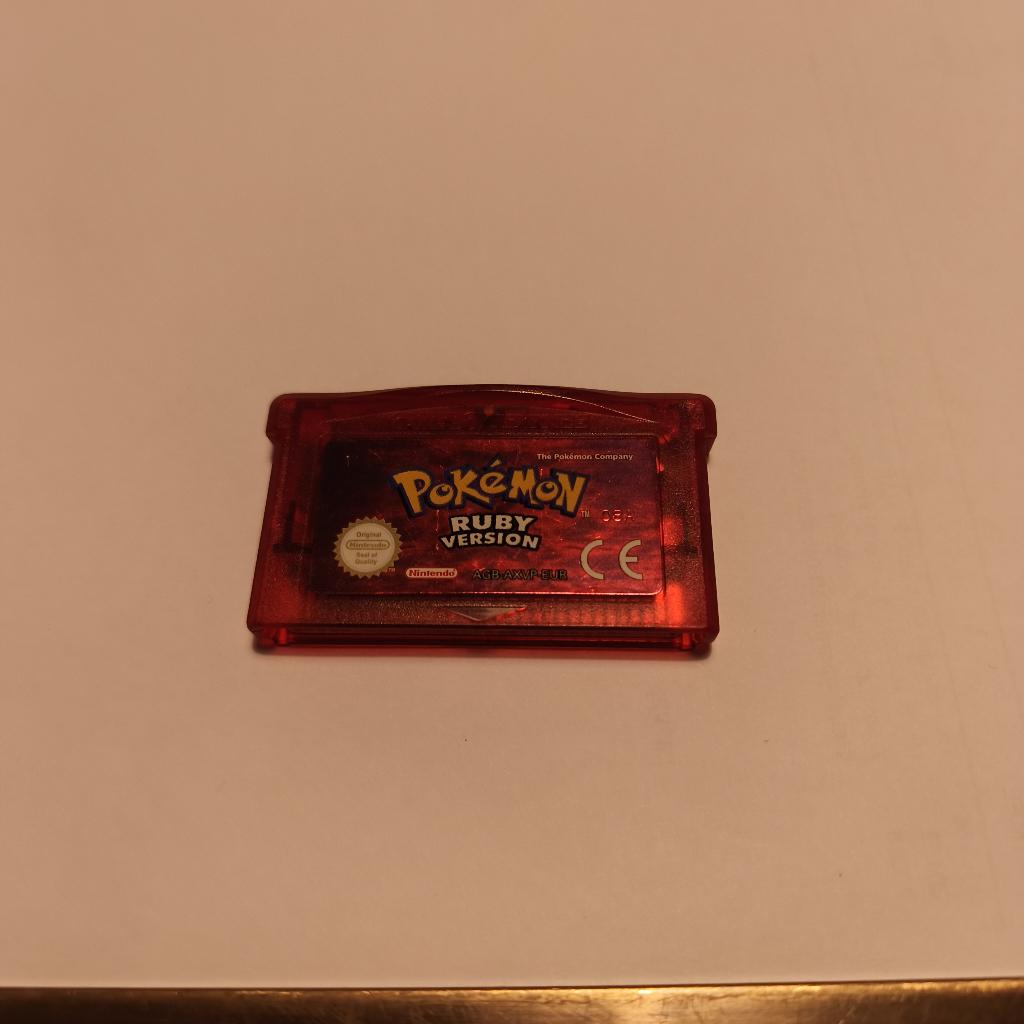 Pokémon Ruby, Ophalen, 1 speler, Zo goed als nieuw, Role Playing Game (Rpg)