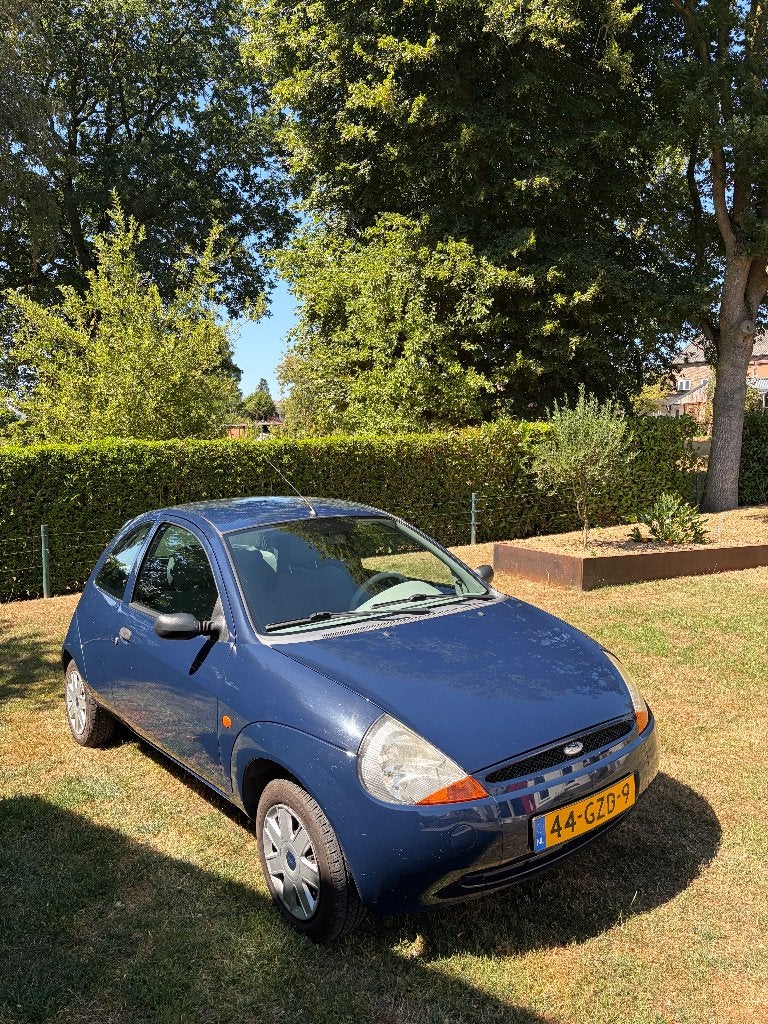 Ford Ka 1.3 I 44KW 2008 Blauw, Voorwielaandrijving, 1299 cc, Stof, 31 €/maand