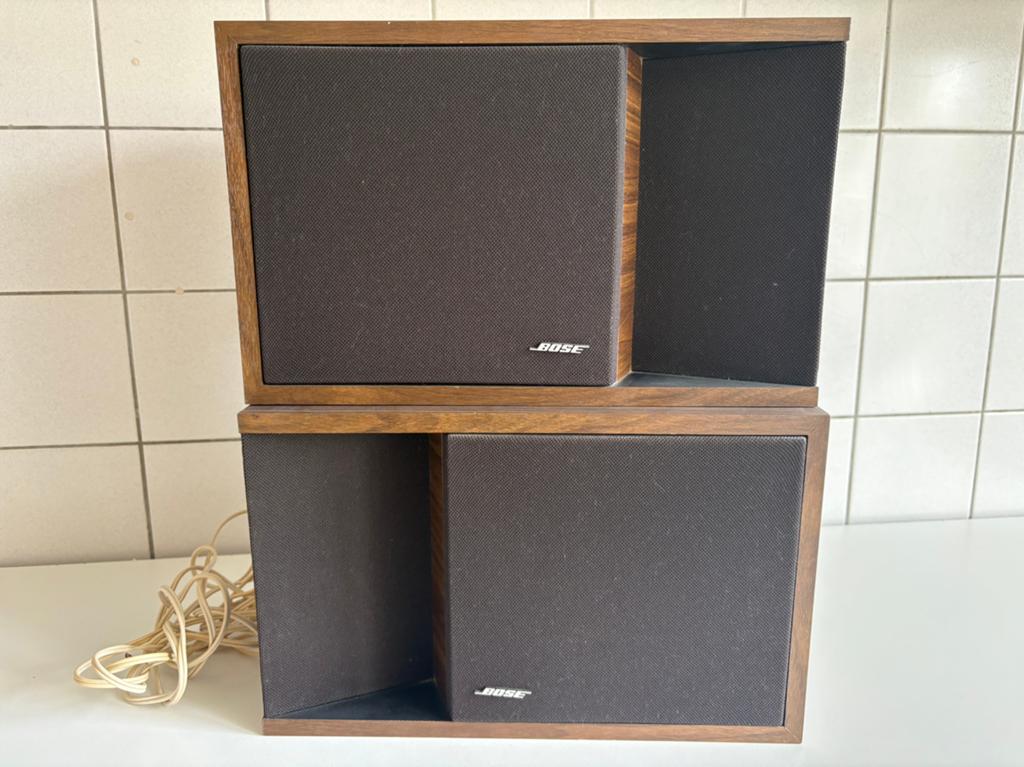 Bose 201 direct/reflecting speakers (2stuks), Ophalen, Gebruikt, Bose, Minder dan 60 watt