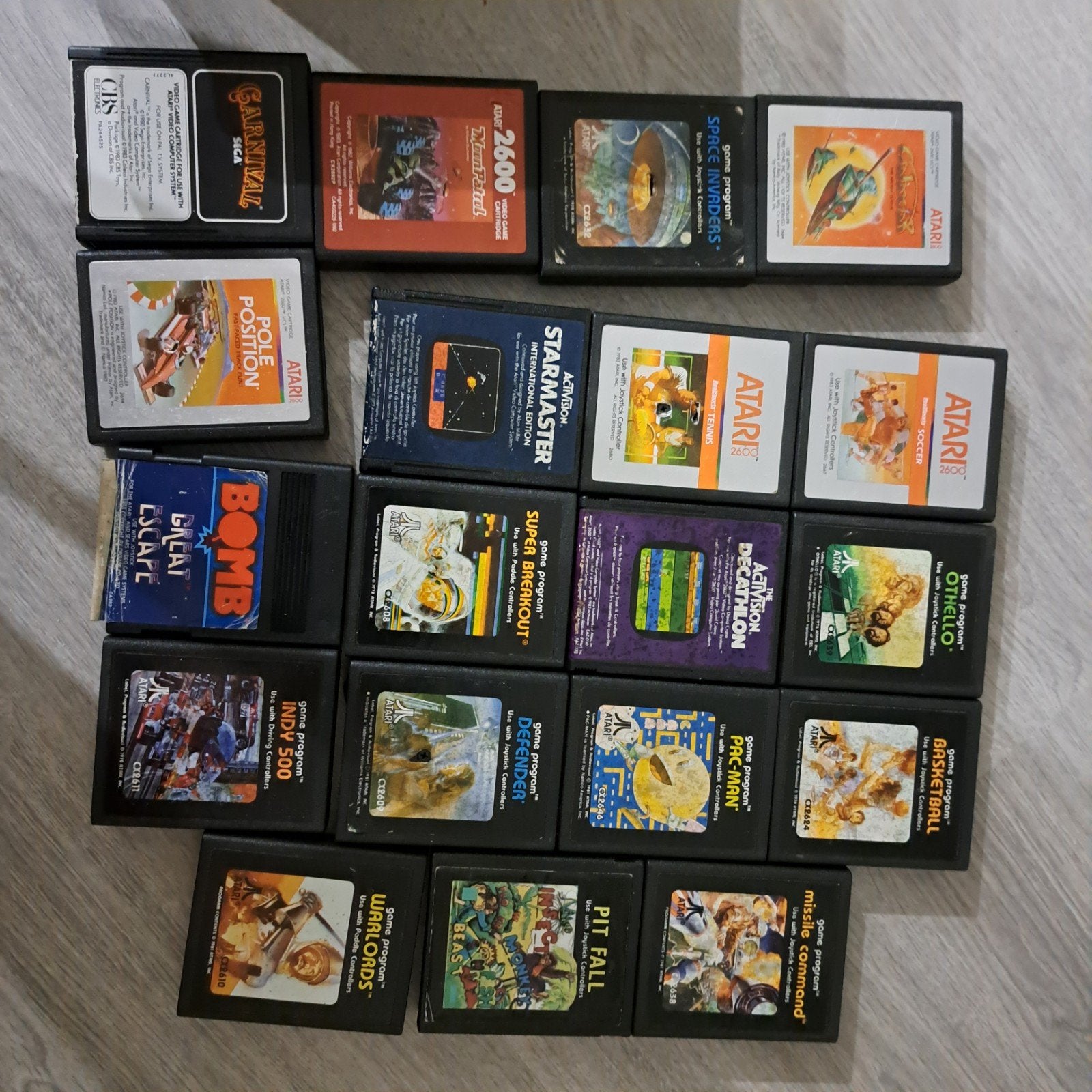 Vintage Atari 2600 Games - Diverse Collectie, Ophalen of Verzenden, Gebruikt, Overige genres