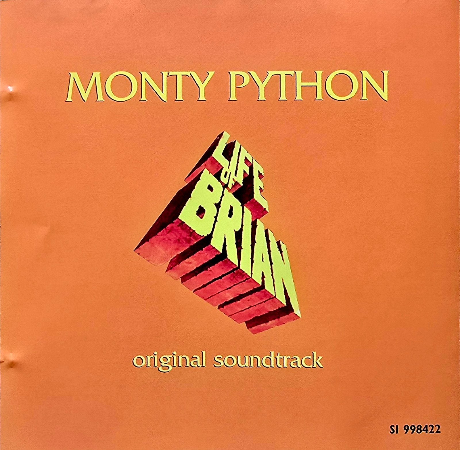 Monty Python: Life of Brian Original Soundtrack CD, Ophalen of Verzenden, Gebruikt