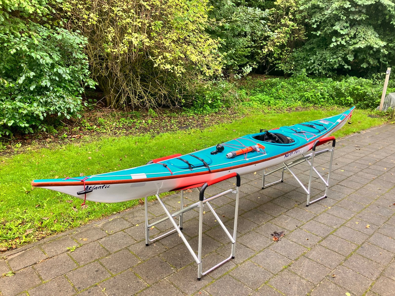 Northshore Atlantic Zeekajak - Stabiel en Wendbaar, Ophalen, Gebruikt, 1-persoons