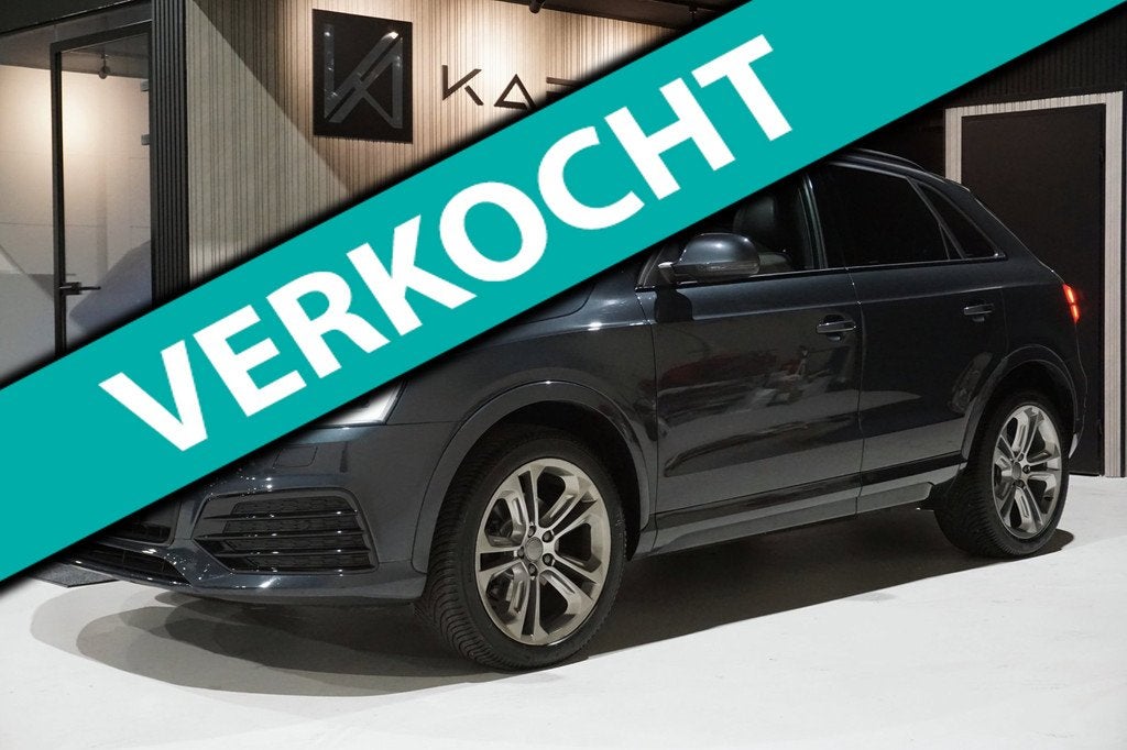 Audi Q3 1.4TFSI CoD Design Pano Keyless Leer Cam Bose 1e Eig, 4 cilinders, 150 pk, Leder, SUV of Terreinwagen