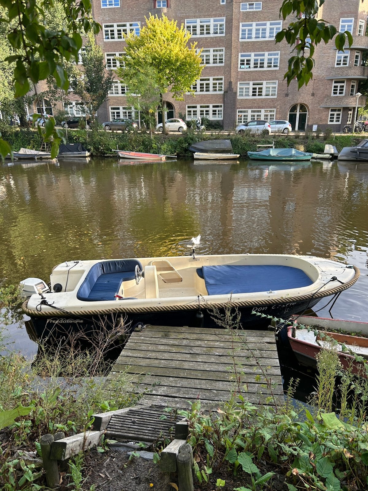 Freedom sloep VOOR HET WEEKEND OP TE HALEN - EUR 4.500, Watersport en Boten, Ophalen, Afdekzeil, Buitenboordmotor, Sloep