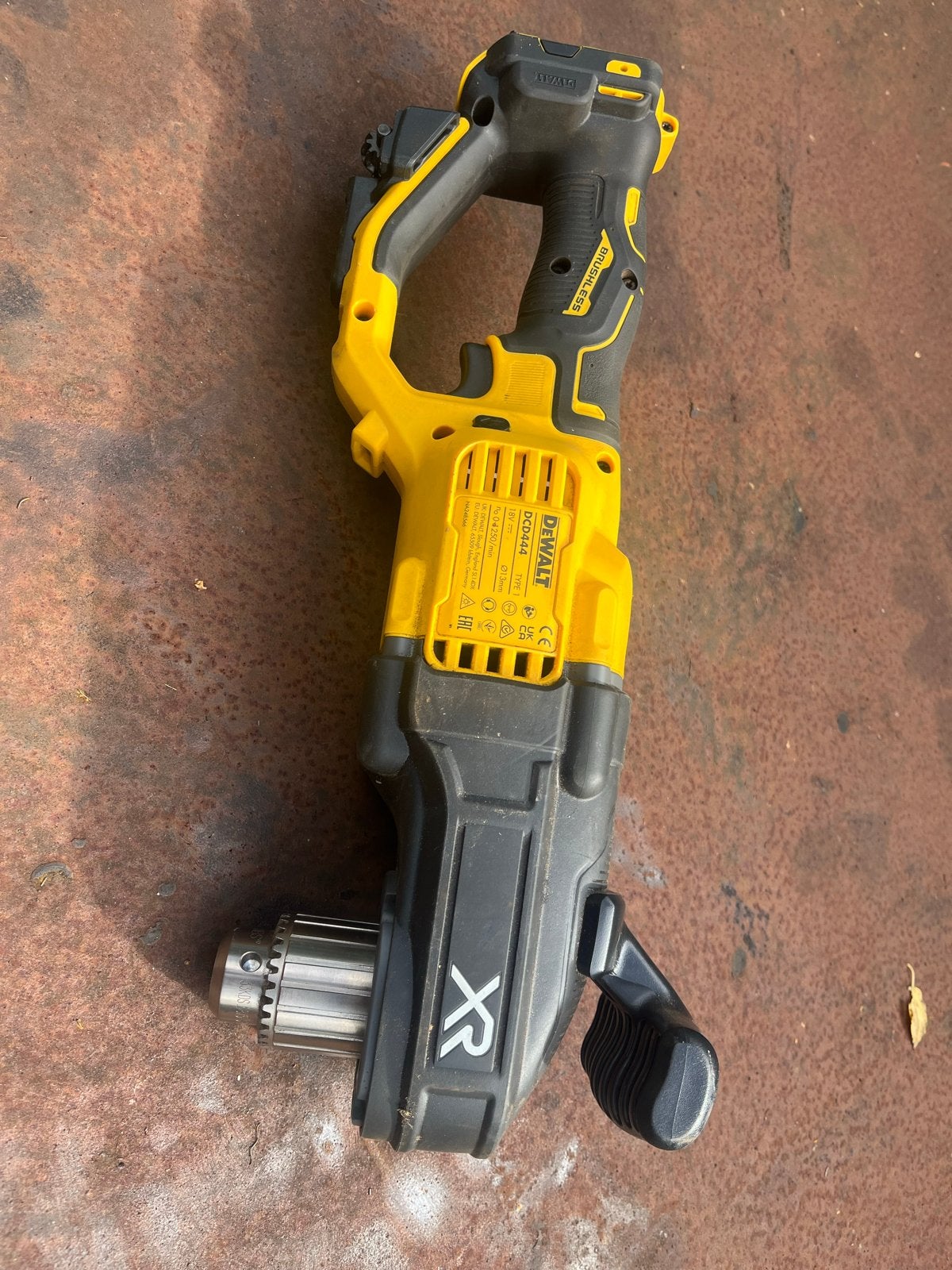 DeWalt DCD444 18V XR Brushless Haakse Boormachine, 600 watt of meer, Variabele snelheid, Zo goed als nieuw, Ophalen