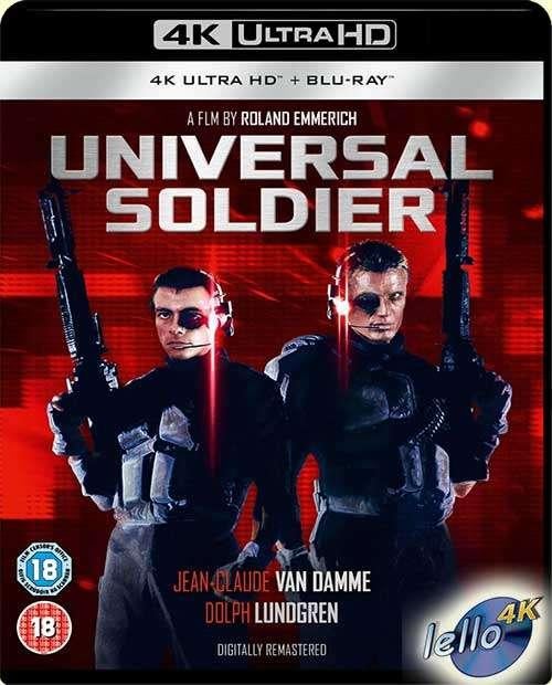 Blu-ray 4K: Universal Soldier (1992 Van Damme, D. Lundgren)U, Cd's en Dvd's, Blu-ray, Nieuw in verpakking, Actie, Ophalen of Verzenden