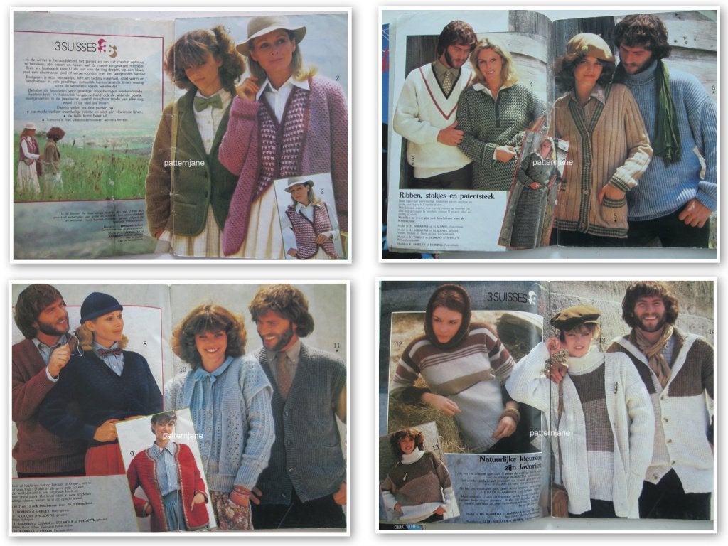 breien en haken - 4 boeken van 3 suisses - veel moois !, Hobby en Vrije tijd, Verzenden, Gebruikt, Breien of Haken, Patroon of Boek