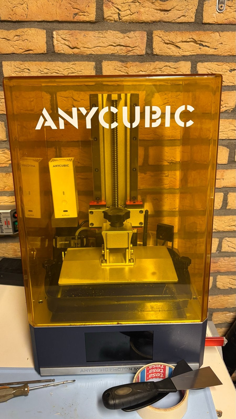 Anycubic Photon M3 Plus en Wash & Cure Plus set, Ophalen, Gebruikt, Ingebouwde Wi-Fi, Resin/Hars