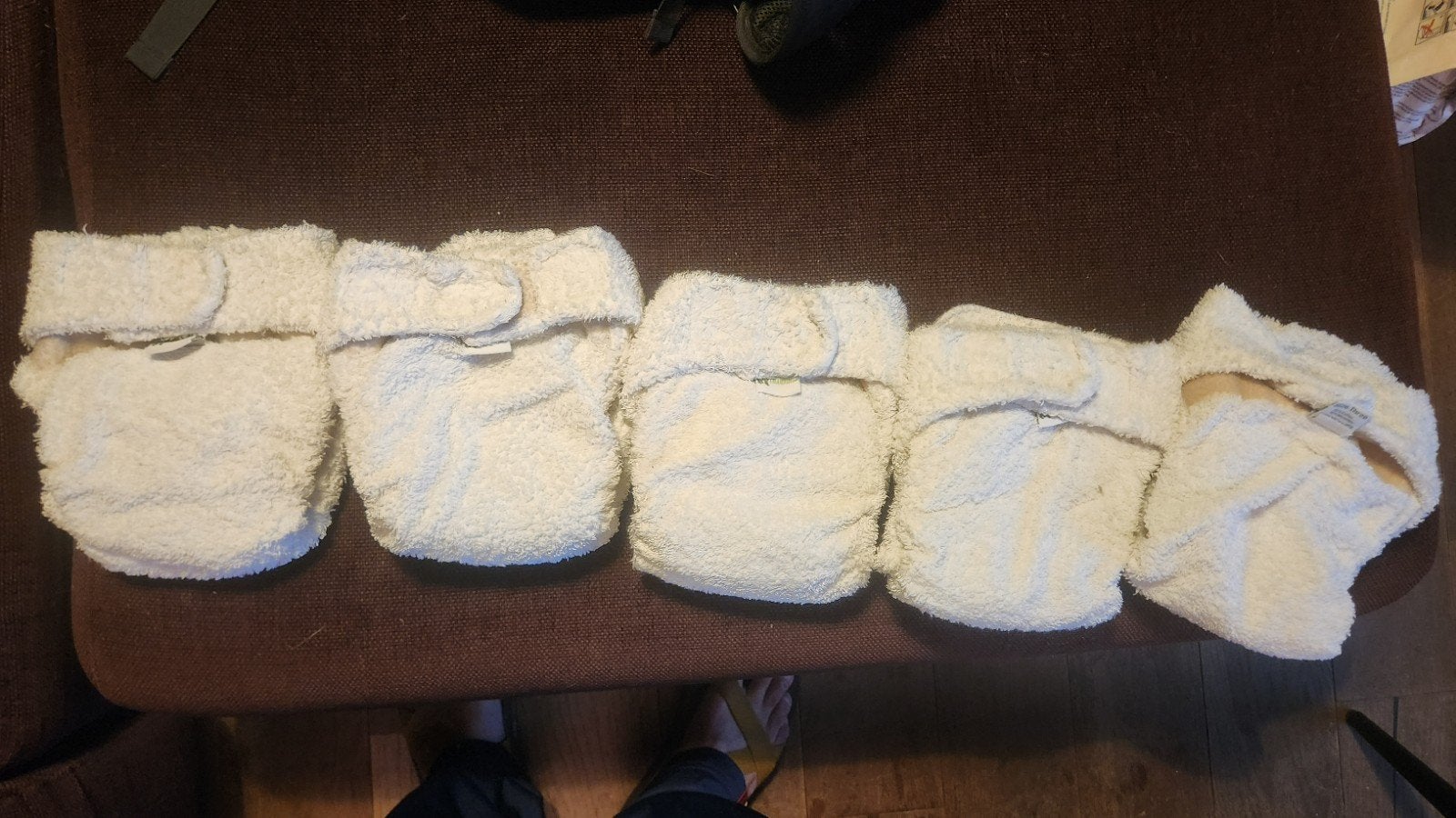5x Little Lamb Wasbare Luiers Maat 3, Ophalen of Verzenden, Gebruikt
