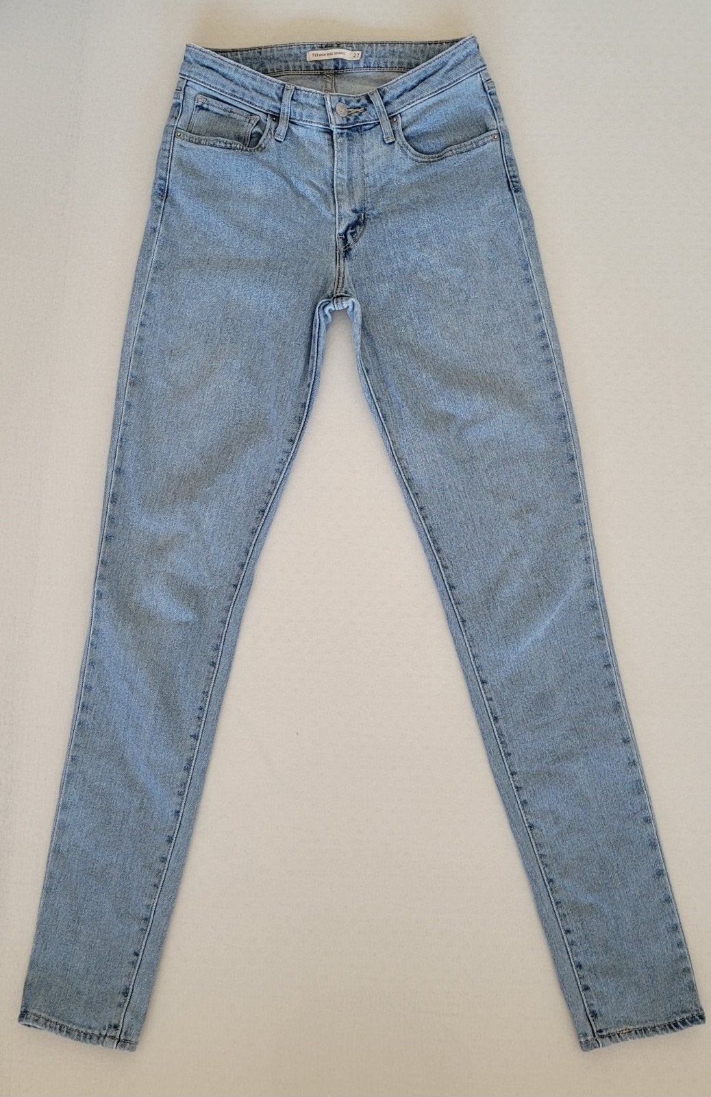 Levi's 721 High Rise Skinny Jeans als nieuw - W27 L32, Zo goed als nieuw, W27 (confectie 34) of kleiner, Levi's, Verzenden