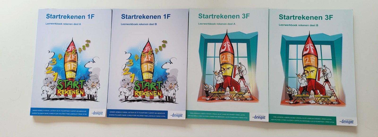 Startrekenen 1F / 3F ( deel a /b ), Boeken, Ophalen, Zo goed als nieuw, Overige niveaus