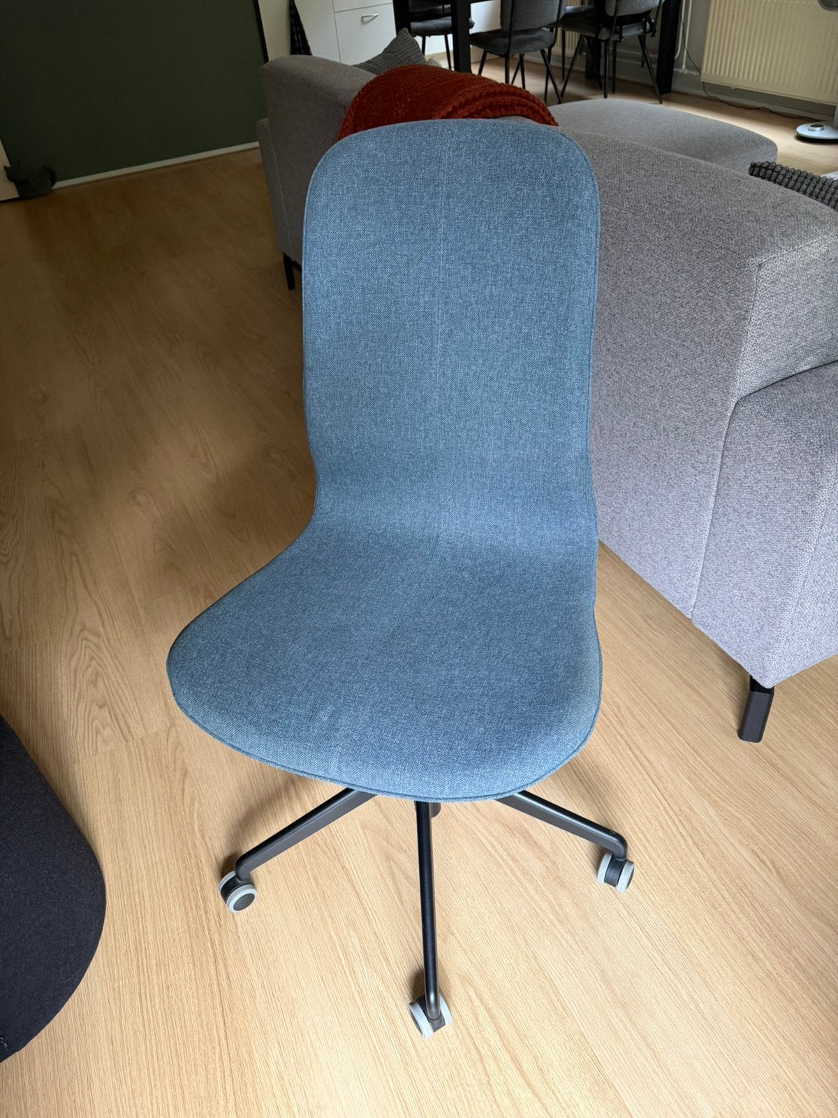 Bureaustoel ikea, Ophalen, Zo goed als nieuw, Blauw