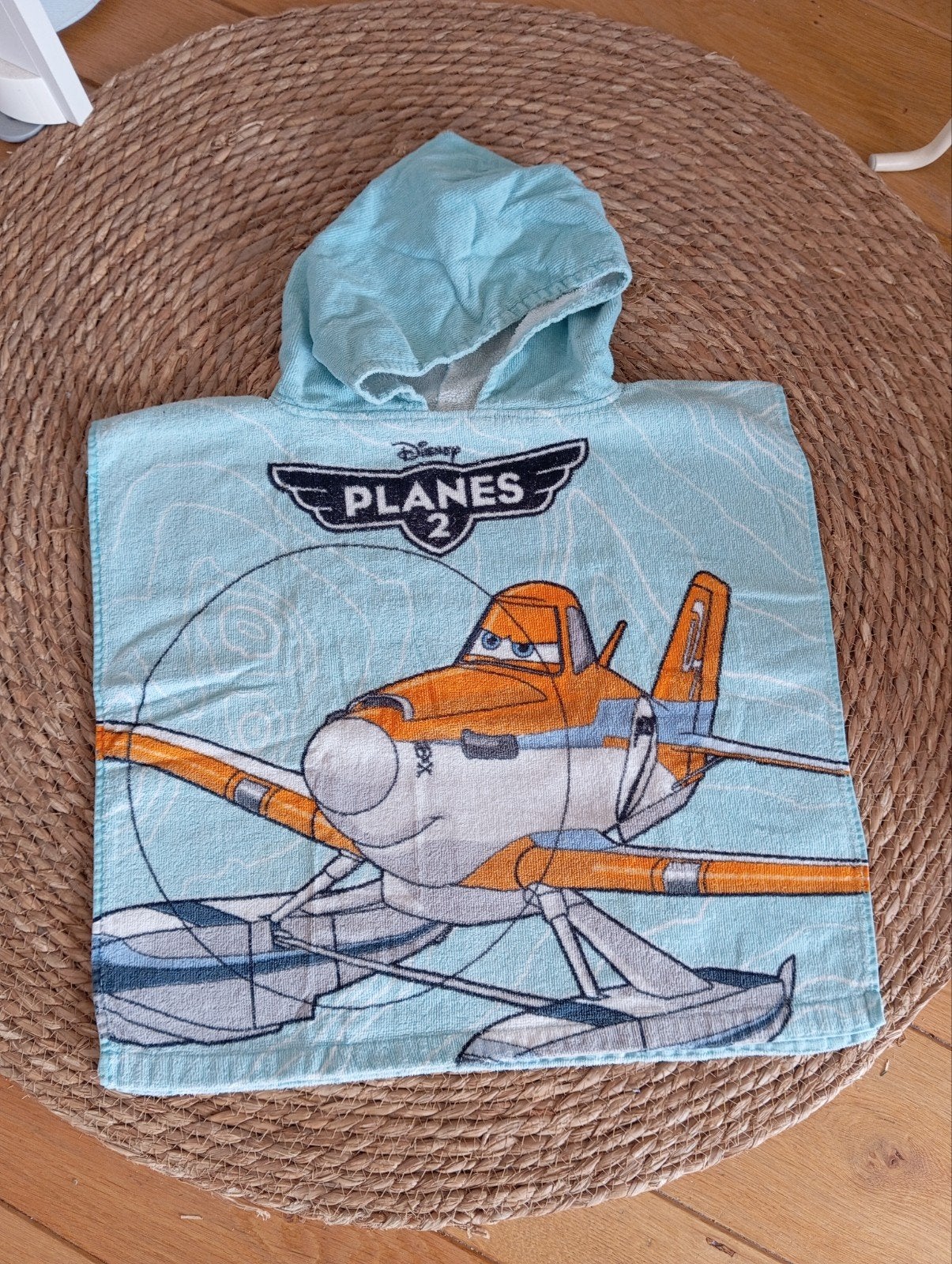Disney Planes 2 Dusty kinderponcho met capuchon, Ophalen of Verzenden, Gebruikt, Disney, Jongen