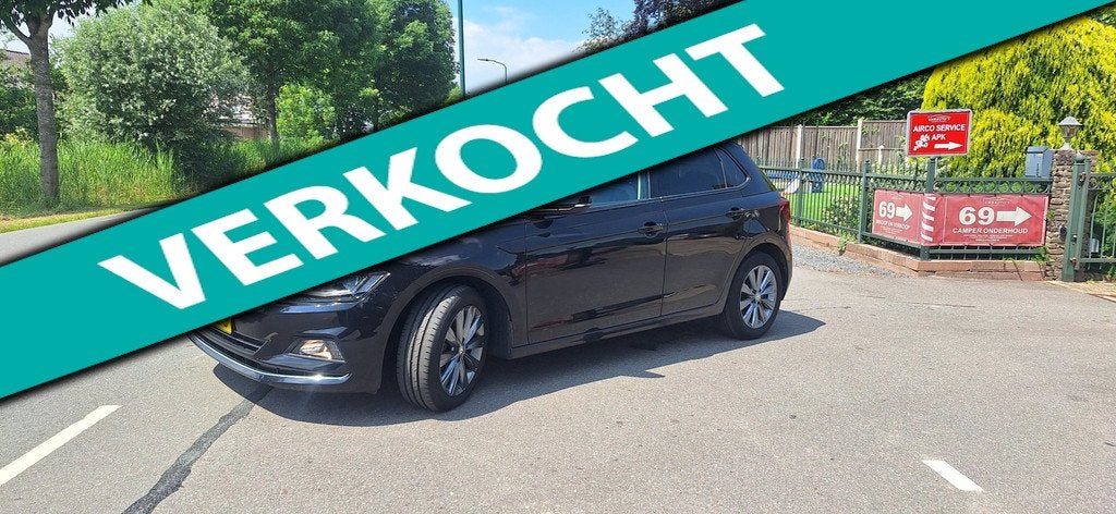 Volkswagen Polo 1.0 TSI Highline, Auto's, Volkswagen, Bedrijf, Te koop, Polo, ABS, Achteruitrijcamera, Adaptive Cruise Control