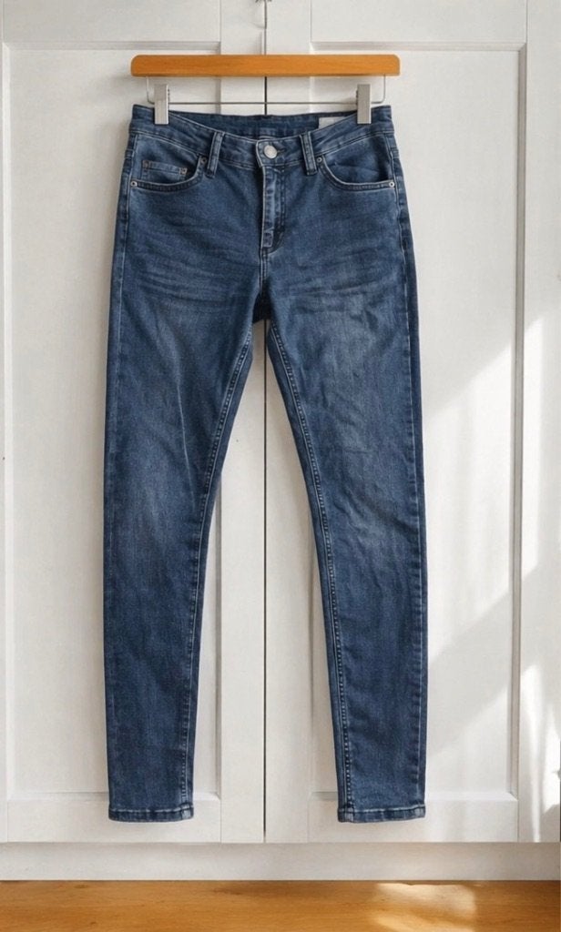 2nd one skinny stretch jeans maat 26, Kleding | Dames, 2nd one, Blauw, Ophalen of Verzenden, Zo goed als nieuw