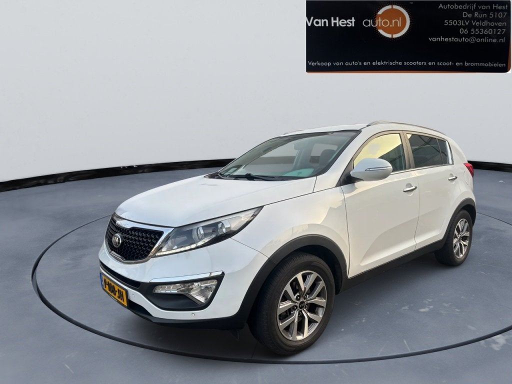 Kia Sportage 1.6 GDI BnsPlusLine 3 MND GAR | LEER | NAVI | C, Auto's, Kia, Voorwielaandrijving, Euro 5, Gebruikt, 4 cilinders