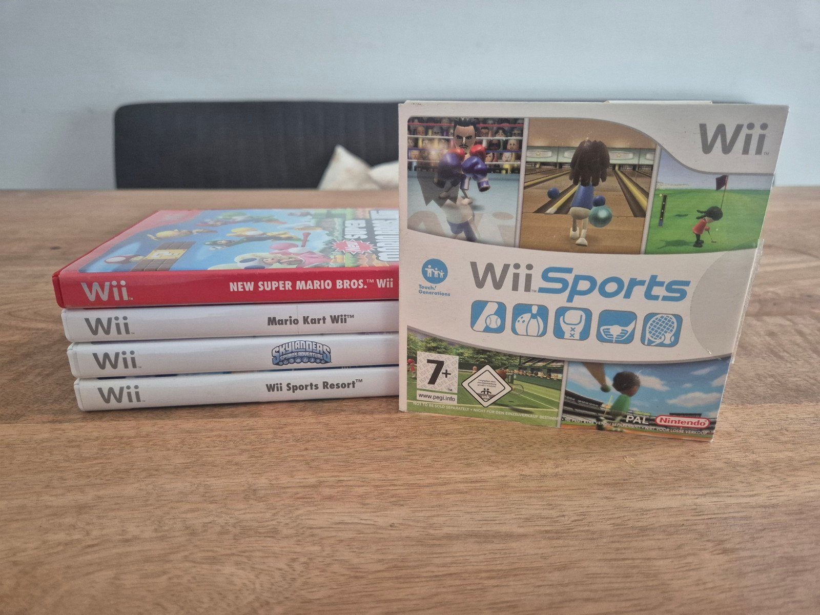 Wii Games Bundel (ook los te koop), Spelcomputers en Games, Ophalen, Gebruikt, Eén computer, Sport