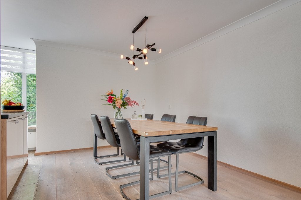 Eettafel 100x225cm - Henders & Hazel Modrava, Huis en Inrichting, Ophalen, 100 tot 150 cm, 200 cm of meer, Zo goed als nieuw