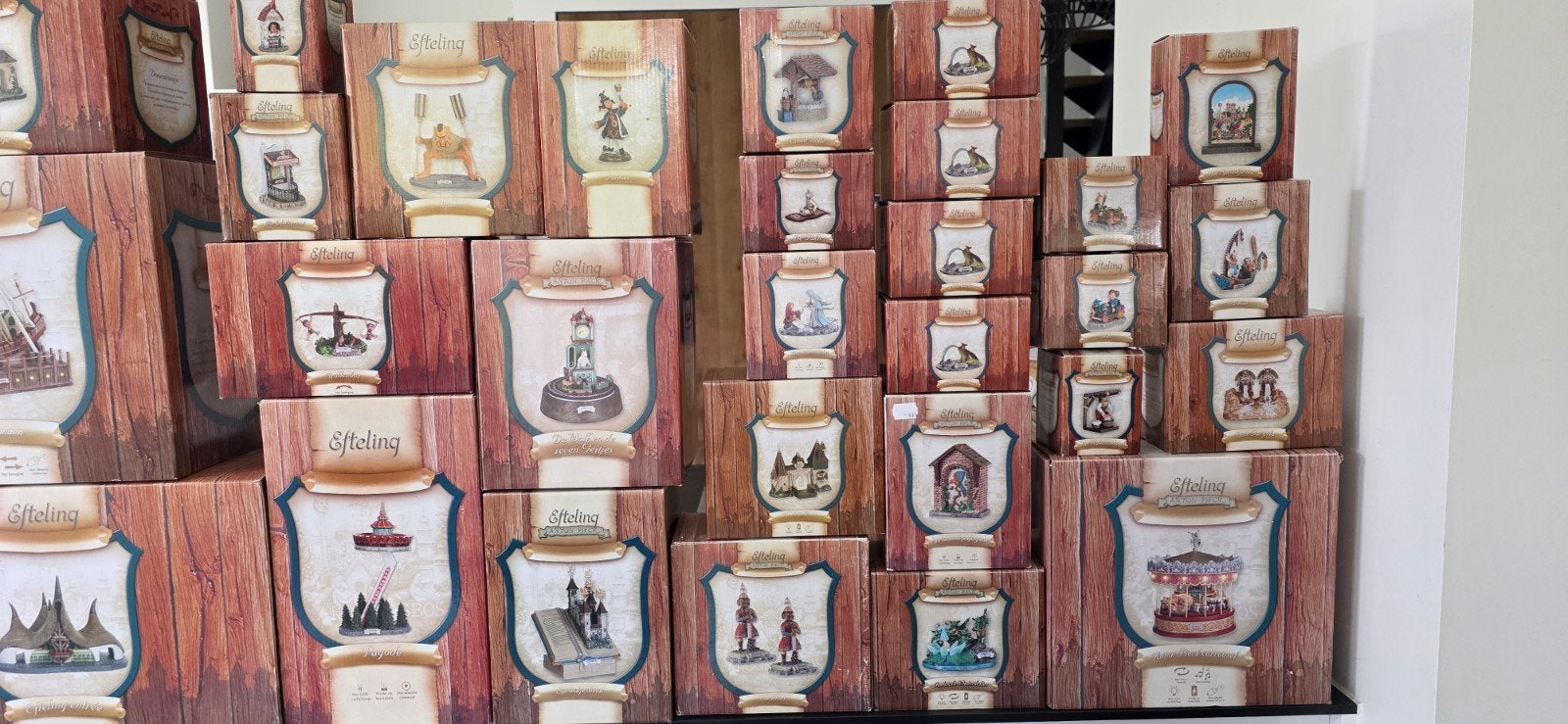 Efteling Huisjes Collectie - Diverse Sprookjesfiguren, Ophalen, Nieuw, Beeldje of Poppetje