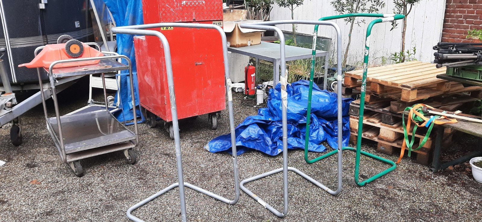 Zakhouder plastic zakken knapzack, Doe-het-zelf en Verbouw, Ophalen