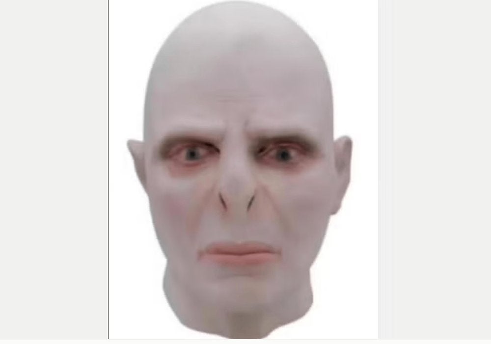 Harry Potter full face latex masker Voldemort