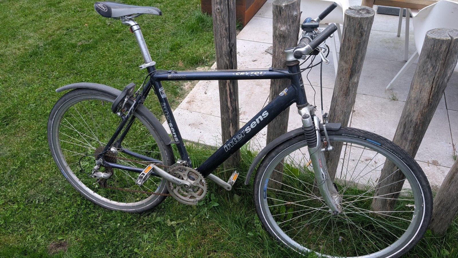mountainbike hybride intersens, Overige merken, 28 inch, Gebruikt, Vering