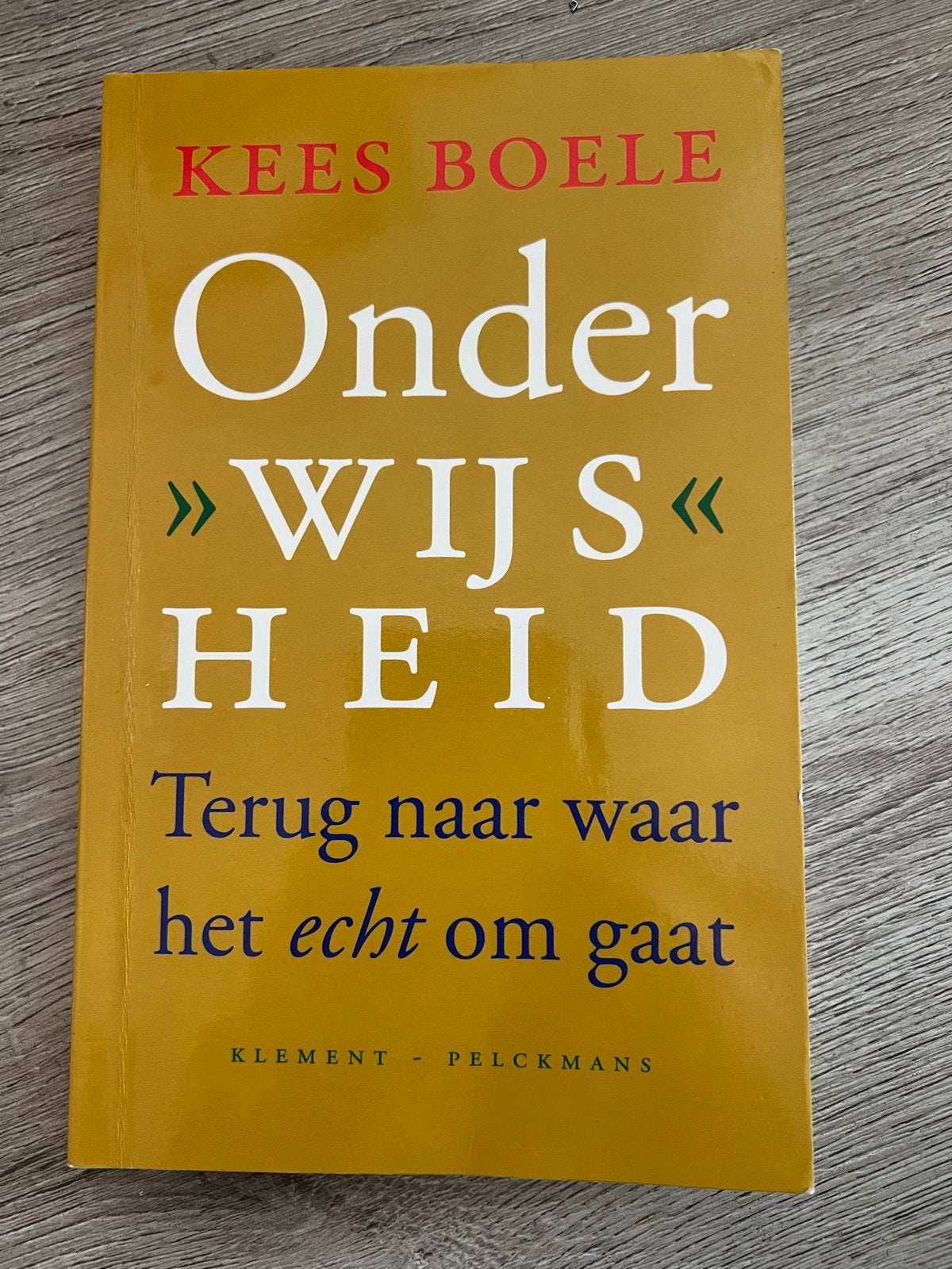 Nieuw Pabo boek: Onderwijs Terug naar waar het echt om gaat, Boeken, Ophalen of Verzenden, Nieuw, HBO